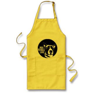 PROUD PITBULL LOVER APRON