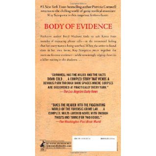 Body of Evidence A Scarpetta Novel (Kay Scarpetta Mysteries) Patricia Cornwell 9781439135716 Books