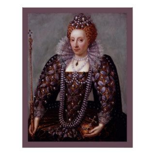 Queen Elizabeth I Portrait Poster