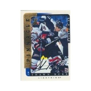 1996 97 Be A Player Autographs #191 Shawn Burr Sports Collectibles
