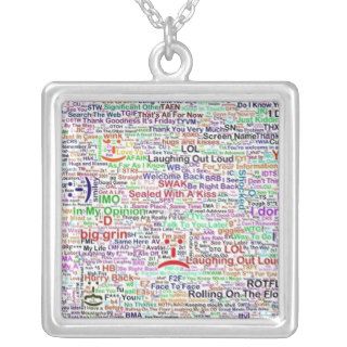 Chat Slang Art Part A Jewelry