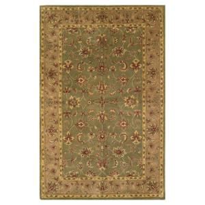 Kas Rugs Noble Craft Sage/Beige 9 ft. 3 in. x 13 ft. 3 in. Area Rug DISCONTINUED TAJ872593X133