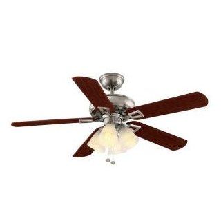 Lyndhurst 52 In. Indoor Brushe 18.52"h x 52"w x 18 Brushed Nickel   Ceiling Fans  