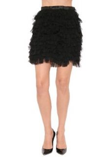 Women's Heike Jarick Mirabell Tulle Layered Skirt in Black $193