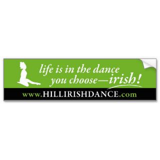 Leaping Dancer Bumper Stickers
