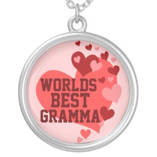 World's Best Gramma (or any name) Pendant