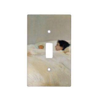 Mother by Joaquín Sorolla Light Switch Cover