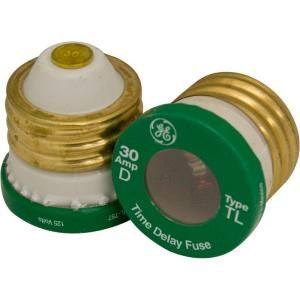 GE 30 Amp Type Time Delay Fuse (2 Pack) 18250