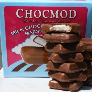 ChocMod Milk Chocolate Covered Marshmallows (7 ounce)  Marshmallows Gourmet  Grocery & Gourmet Food