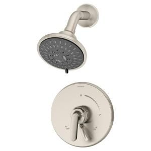 Symmons Elm 1  Handle Shower Faucet System in Satin Nickel S 5501 STN