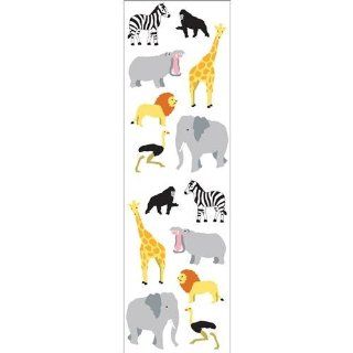Mrs. Grossman's Stickers Wild Animals   Childrens Decorative Stickers