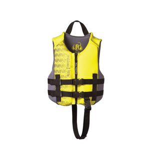 Full Throttle Rapid Dry Yellow/ Grey Child Water Vest FULL THROTTLE Water Safety