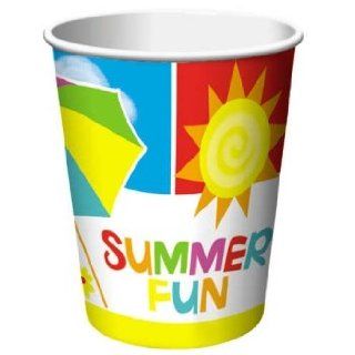 Summertime Fun 9 oz Hot/Cold Cups Kitchen & Dining