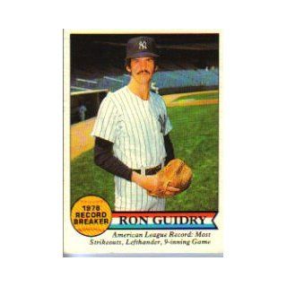 1979 Topps #202 Ron Guidry RB   NM MT Sports Collectibles