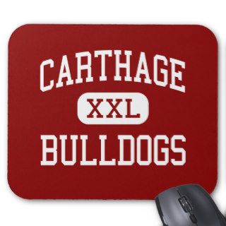 Carthage   Bulldogs   High School   Carthage Texas Mouse Pad