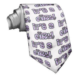 its a girl tie