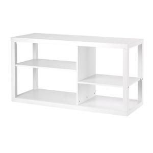 Home Decorators Collection Parsons 48 in. W White Media Cabinet 0550700410