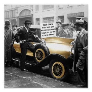 The Gold Depression Car Posters