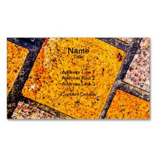 Colourful Street Cobblestones Business Card
