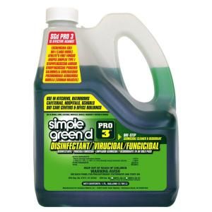 Simple Green d Pro 3 128 oz. Herbal Pine Professional Grade Disinfectant 3310000430320