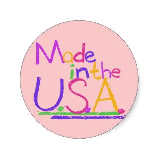 Made in the USA Stickers