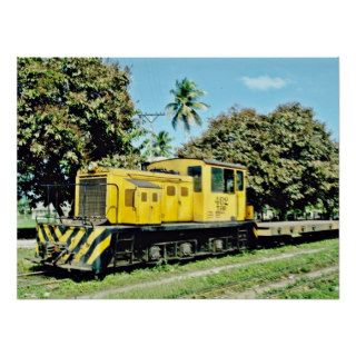 Honduras, Tele RR Plymouth diesel #402, 1985 Poster