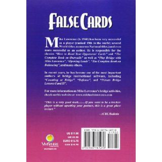 False Cards Mike Lawrence 9781587761270 Books