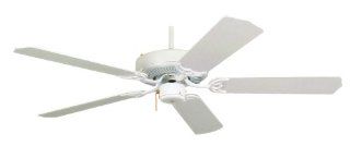 Royal Pacific 1059WH Royal Knight 5 Blade 52 Inch Ceiling Fan, White    
