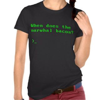 When does the Narwhal Bacon VGA Reddit Question T shirt