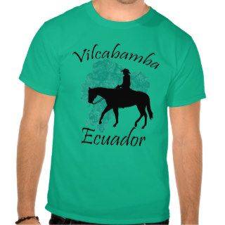 Vilcabamba Ecuador Cowboy Green T Shirts