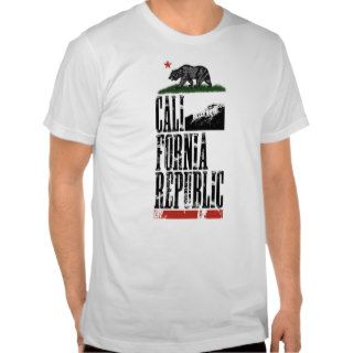 CALIFORNIA REPUBLIC t shirt