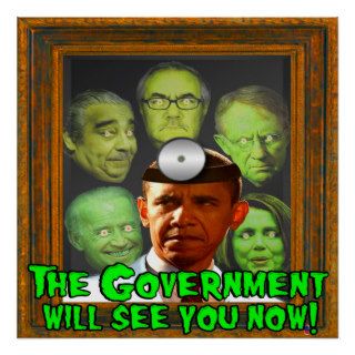 The Government Will See You Now (Dr. Obama) Poster