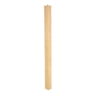 Foster Decorative Millwork 28 in. Parsons Ash Table Leg 2678