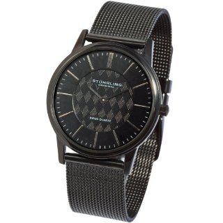 Stuhrling Original Men's 238.32591 Newberry Swiss Quartz Stainless Steel Mesh Bracelet Watch at  Men's Watch store.