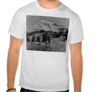Hikers at Paradise Tee Shirts
