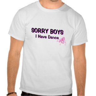 Sorry Boys T shirts