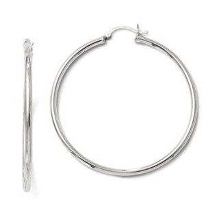 Leslies Sterling Silver Polished Hinged Hoop Earrings Cyber Monday Special Jewelry Brothers Jewelry