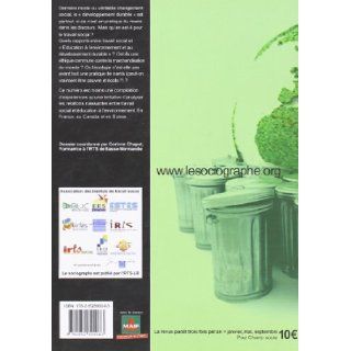 Sociographe 29 Education a l Environnement et le Travail Social (French Edition) Irtsl 9782952890083 Books
