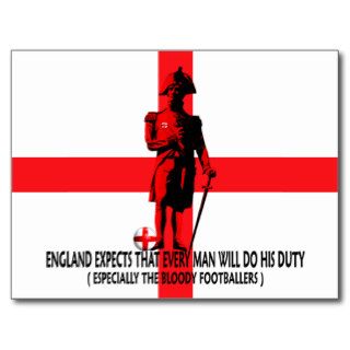 England expects every man to do his duty post card