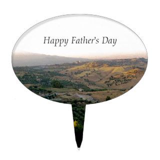 Father's Day Italy & Scripture Gifts Cake Picks