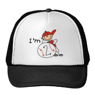 Boy's Baseball I'm 2 Mesh Hat