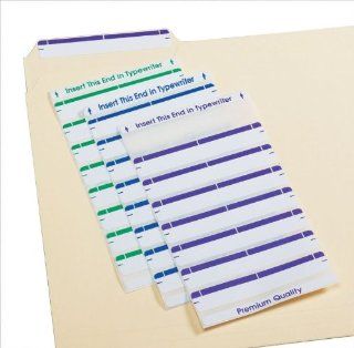 School Smart File Folder Label Sheets   1/3 Cut 3 7/16 x 9/16 inch   Pack of 248   White  Manila Folder Labels 