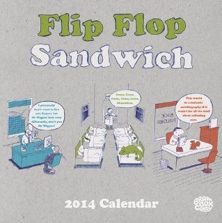 Flip Flop Sandwich   12 Month   2014 Calendar 2014 Calendar   30x30cm   Prints