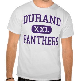 Durand   Panthers   High School   Durand Wisconsin T Shirts