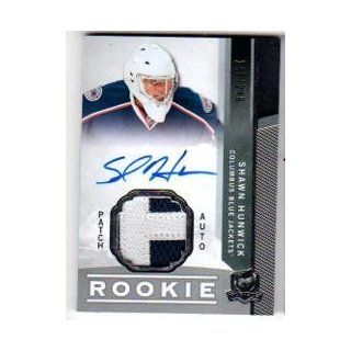 2012 13 The Cup #102 Shawn Hunwick JSY AU/249 RC Auto Patch/249 Sports Collectibles