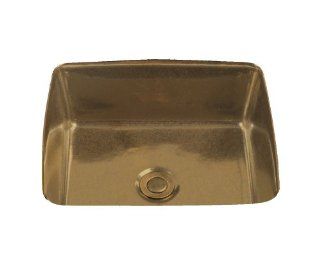 Bates and Bates P1113V.WB Wild Bronze Artistry in Ceramics Vicki   Lavatory Sink with No Overflow    