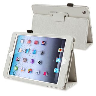 BasAcc Gray Leather Case with Stand for Apple iPad Mini BasAcc iPad Accessories