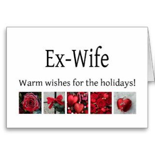 Ex Wife Christmas Card