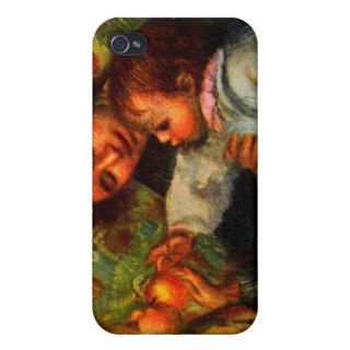 Jean Renoir and Gabrielle by Pierre Renoir iPhone 4 Case