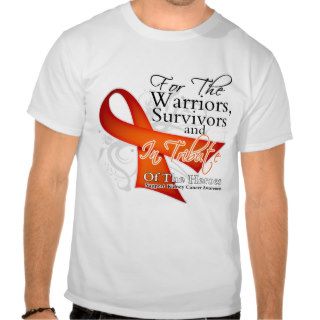 Tribute   Kidney Cancer 2 T Shirts